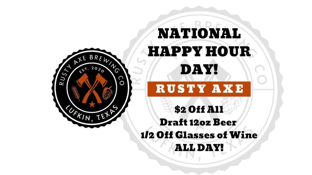 National Happy Hour Day! 