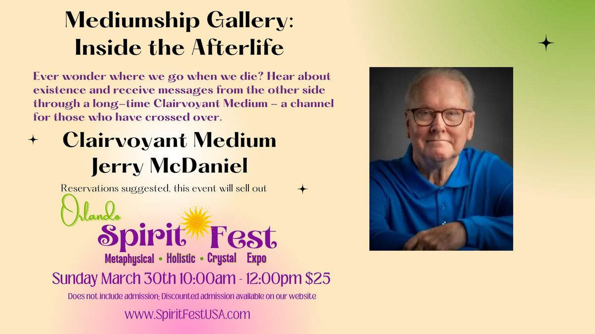 Mediumship Gallery: Inside the Afterlife at Spirit Fest\u2122 Orlando