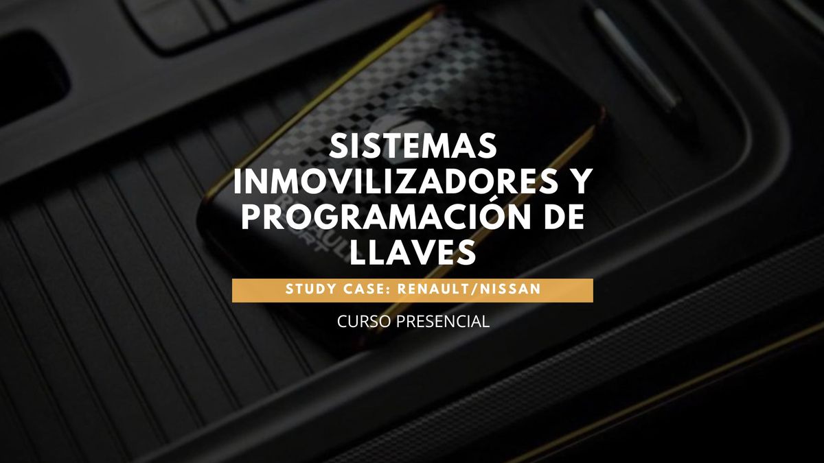 Curso Programaci\u00f3n Llaves Renault y Nissan