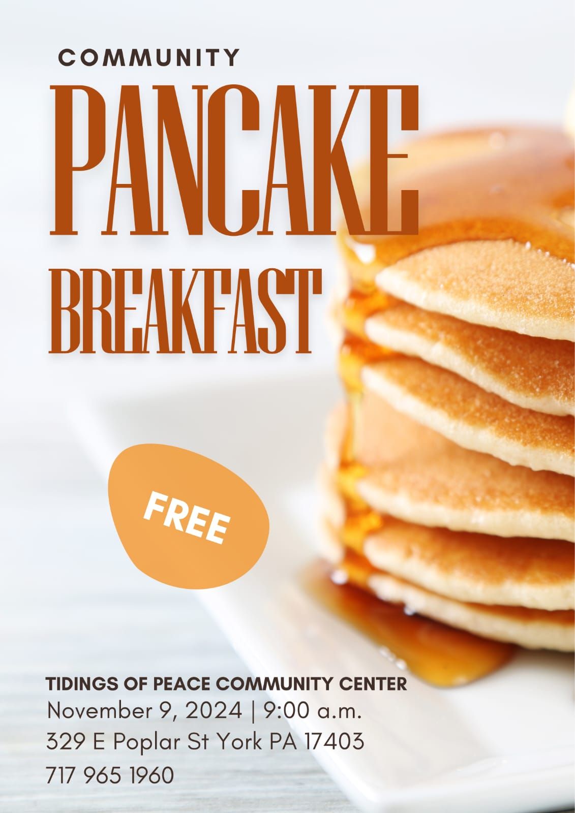 Community Pancake Breakfast