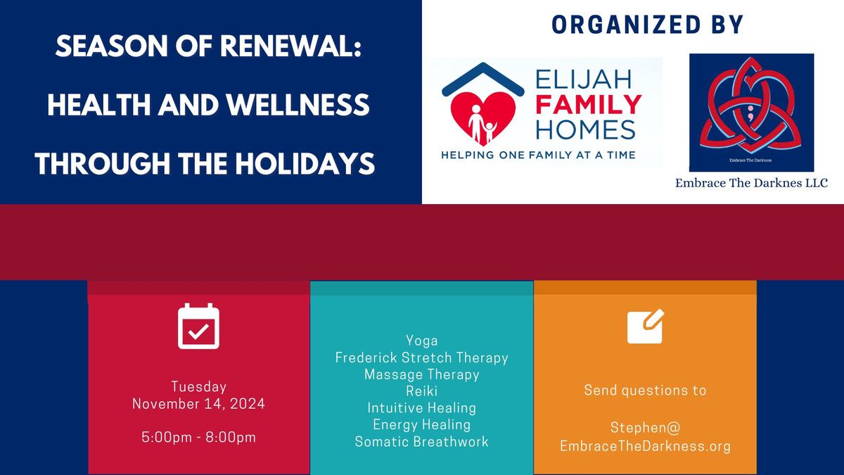 Season of Renewal: Health and wellness through the Holidays 