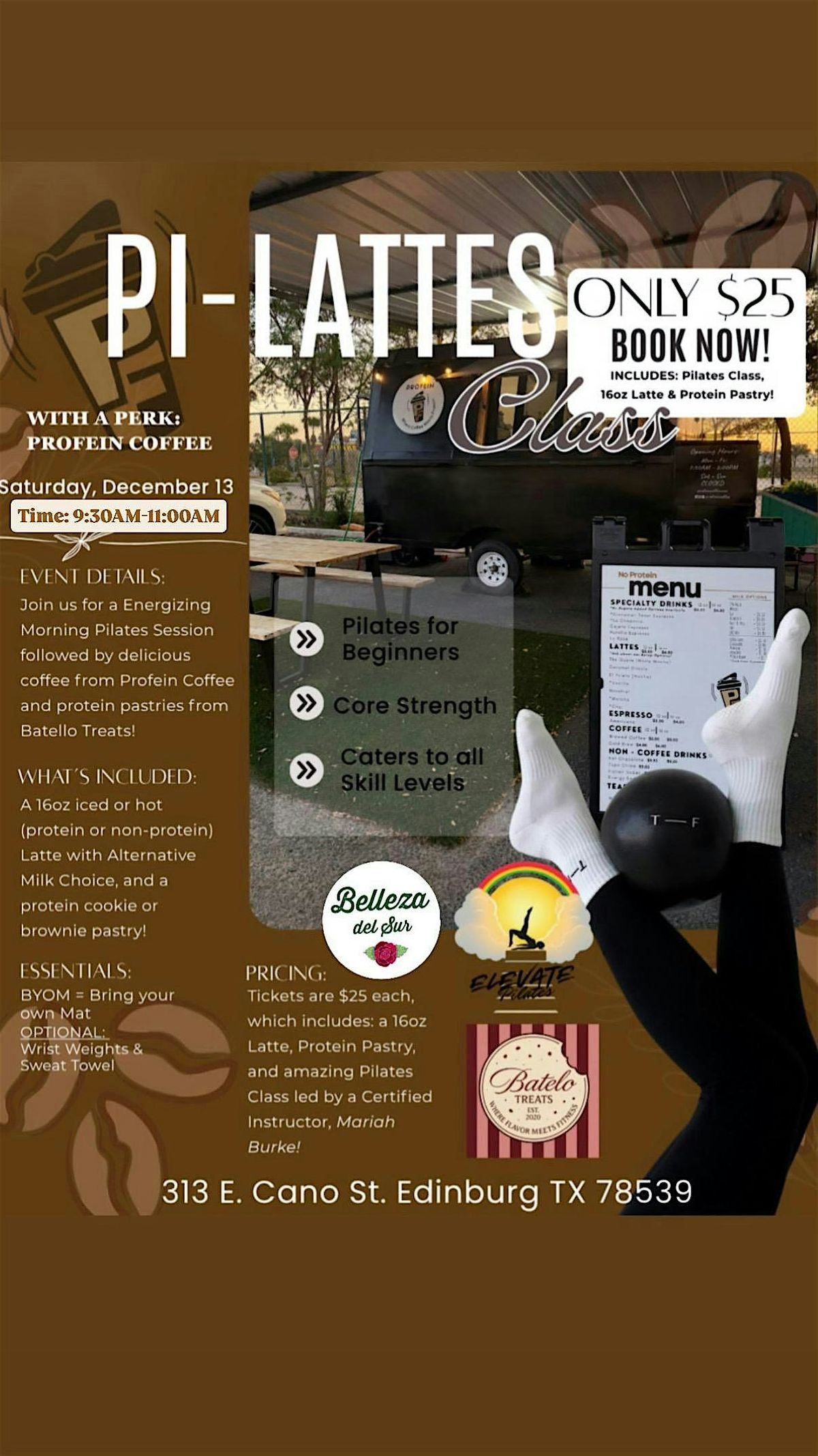 PiLattes: Pilates x Profein Coffee