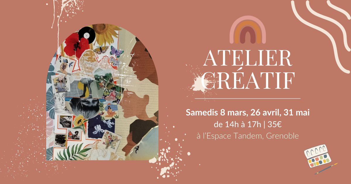 Atelier cr\u00e9atif - Mes cartes de soutien | Espace Tandem, Grenoble