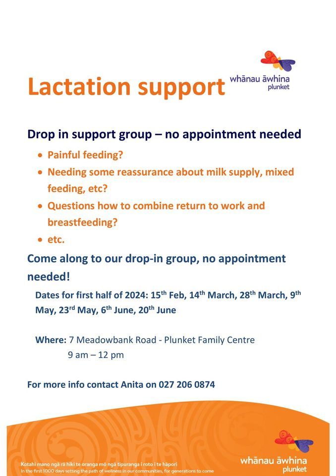 Lactation support - Drop in support group