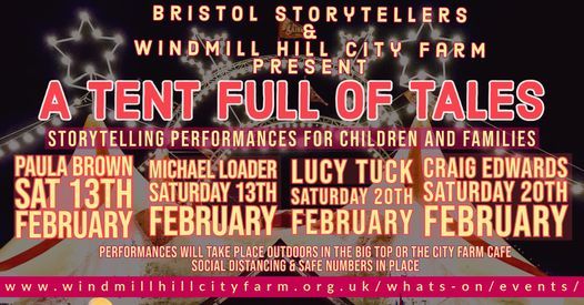A Tent Full Of Tales - The Grumpy Old Lady, performed by Paula Brown. For Ages 4+ and their families