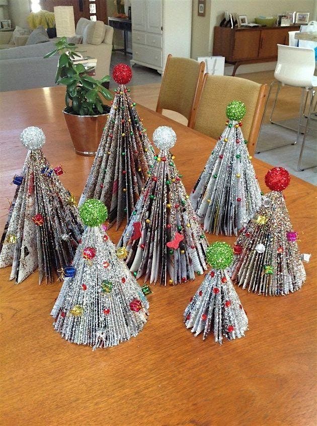Create A Magazine Christmas Tree