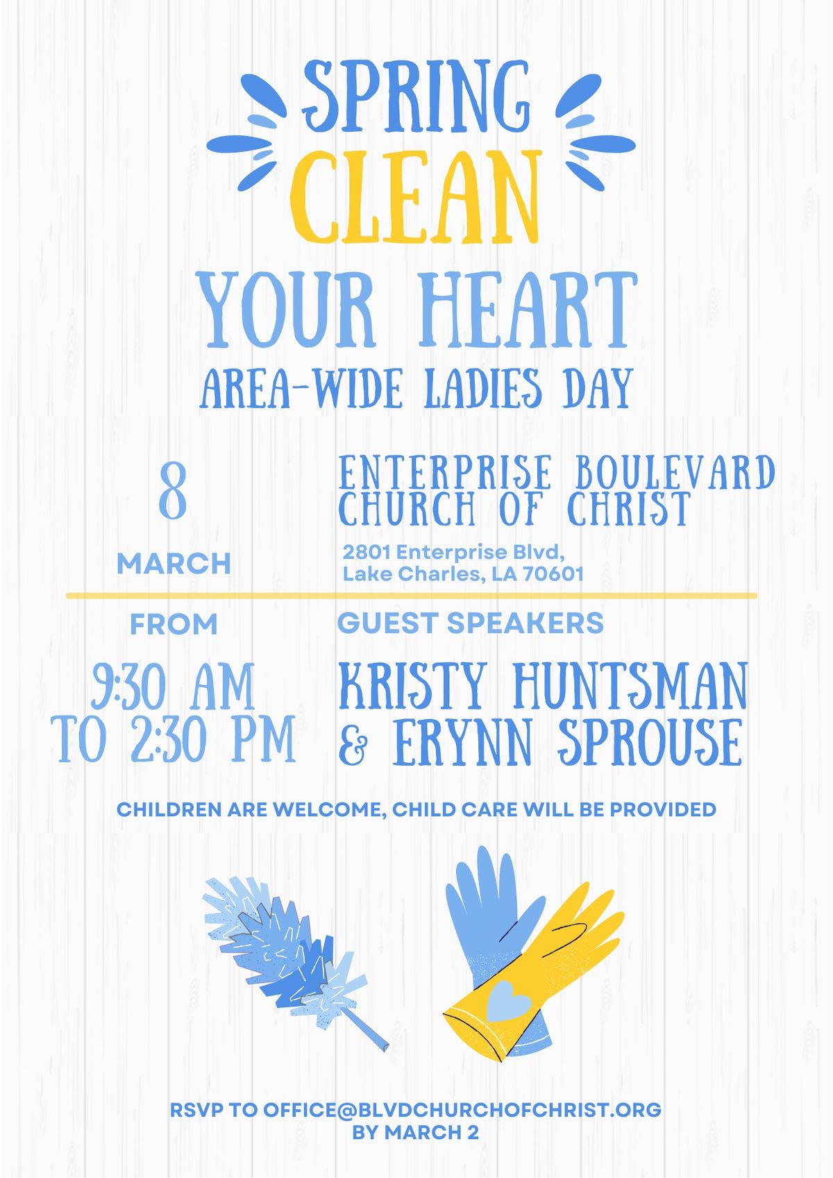 Spring Clean Your Heart Ladies Day