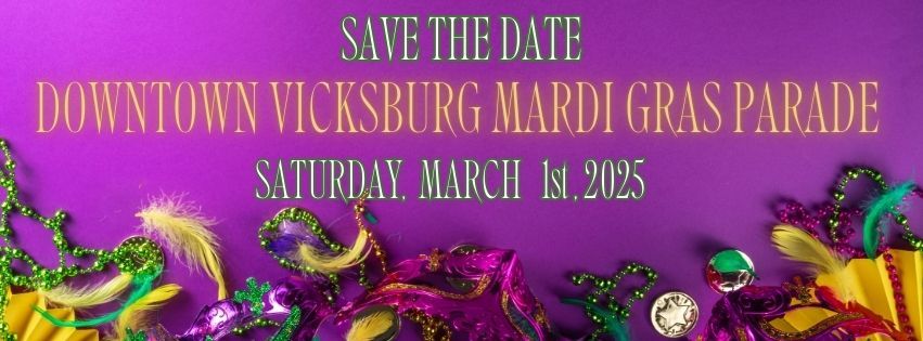 24th Annual Downtown Vicksburg Mardi Gras Parade