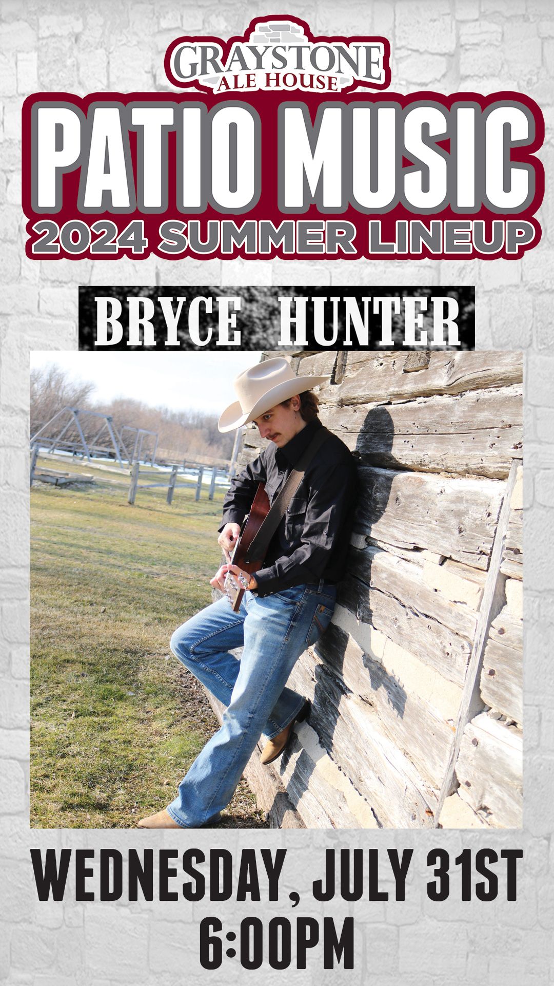 Live Music - Bryce Hunter