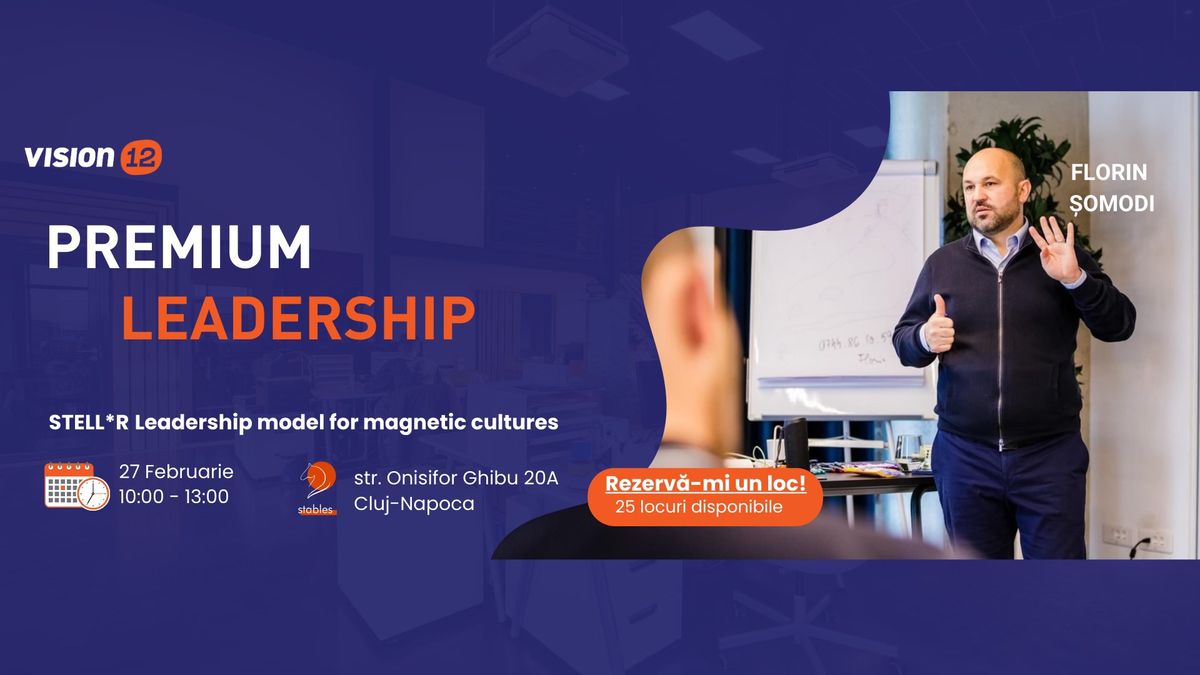 Premium Leadership - STELL*R Leadership Model for magnetic cultures