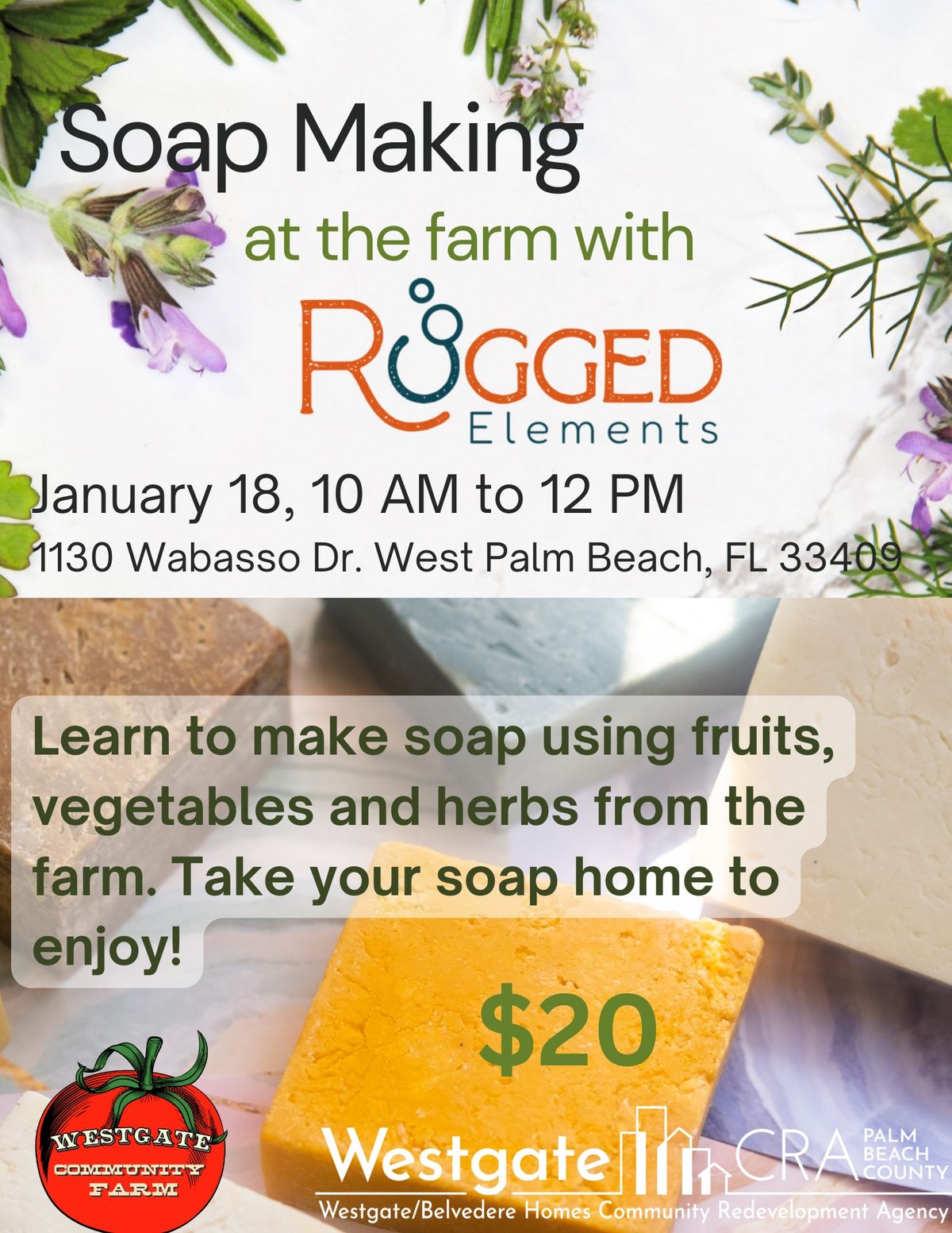 Soap Making at the Farm with Rugged Elements