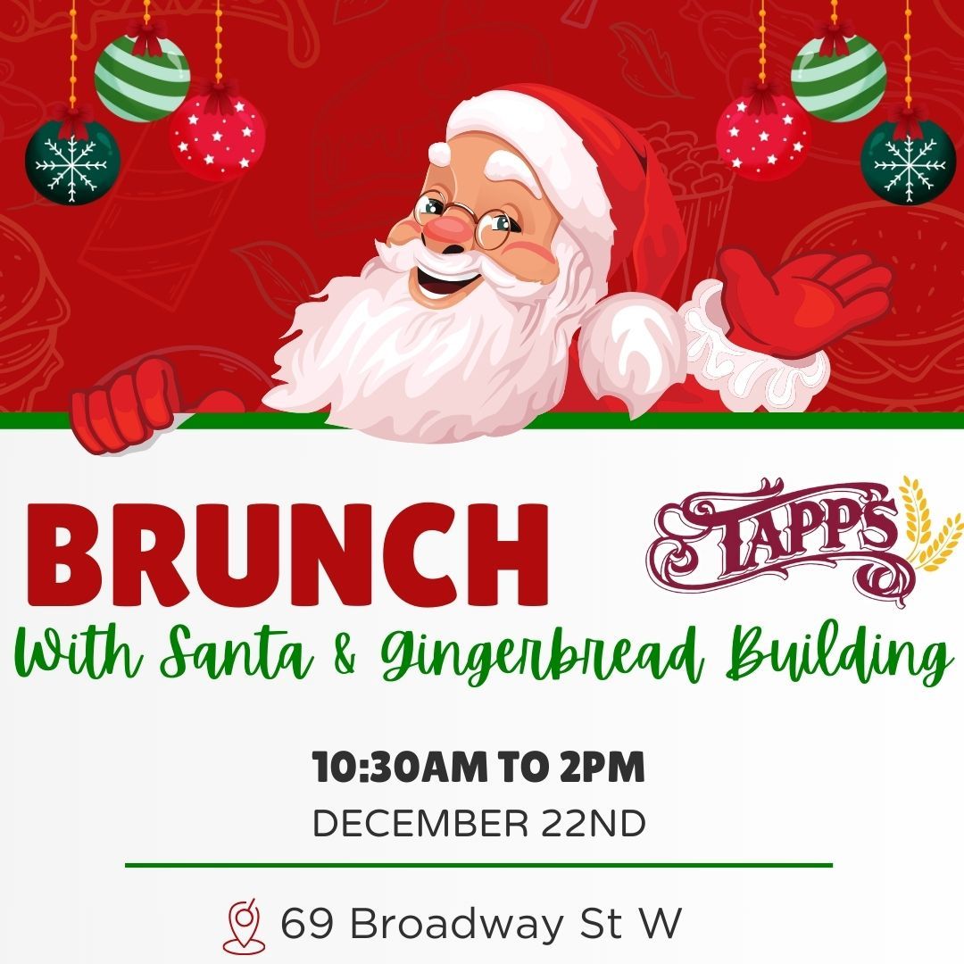 Brunch with Santa at Tapps