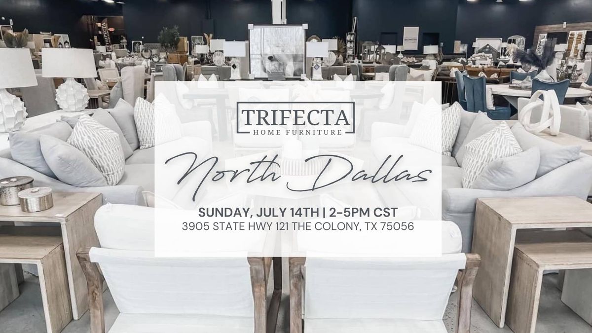 NORTH DALLAS | 2-5PM CST | 3905 State Highway 121, The Colony | LUXURY FURNITURE SHOWROOM EVENT!