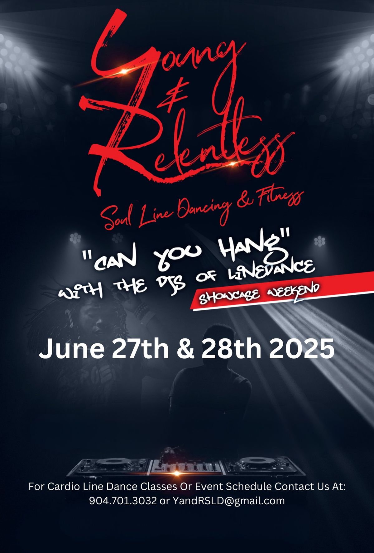 Young & Relentless Presents: Can You Hang With The DJs Of Line Dance Showcase Weekend 2025