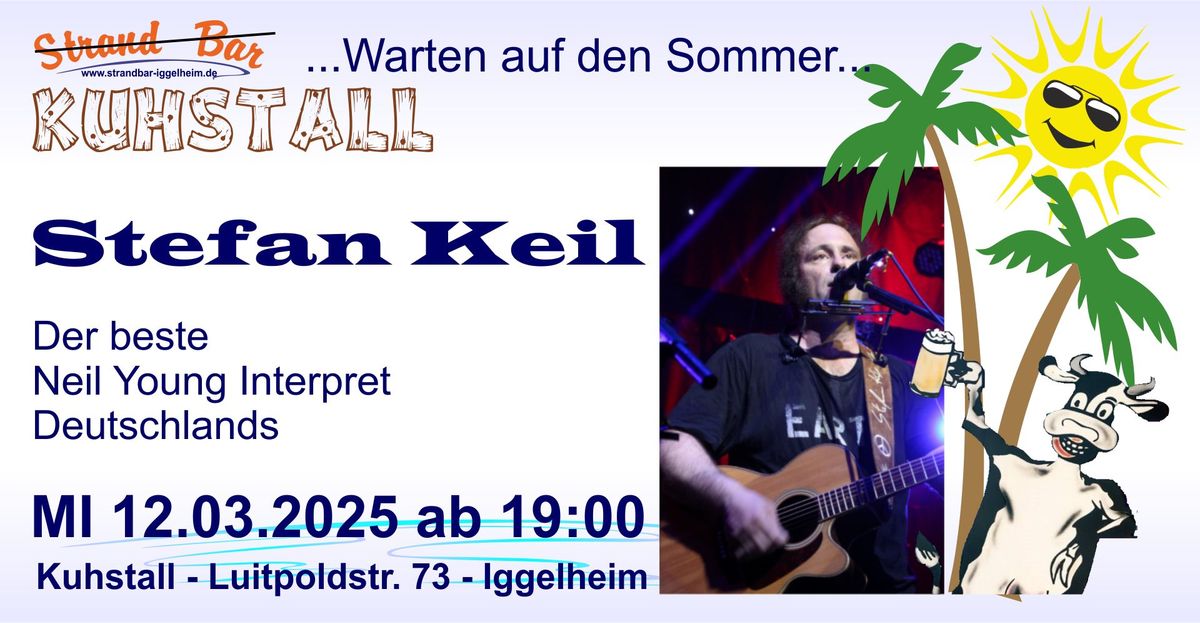 Neil Young Cover mit Stefan Keil im Kuhstall