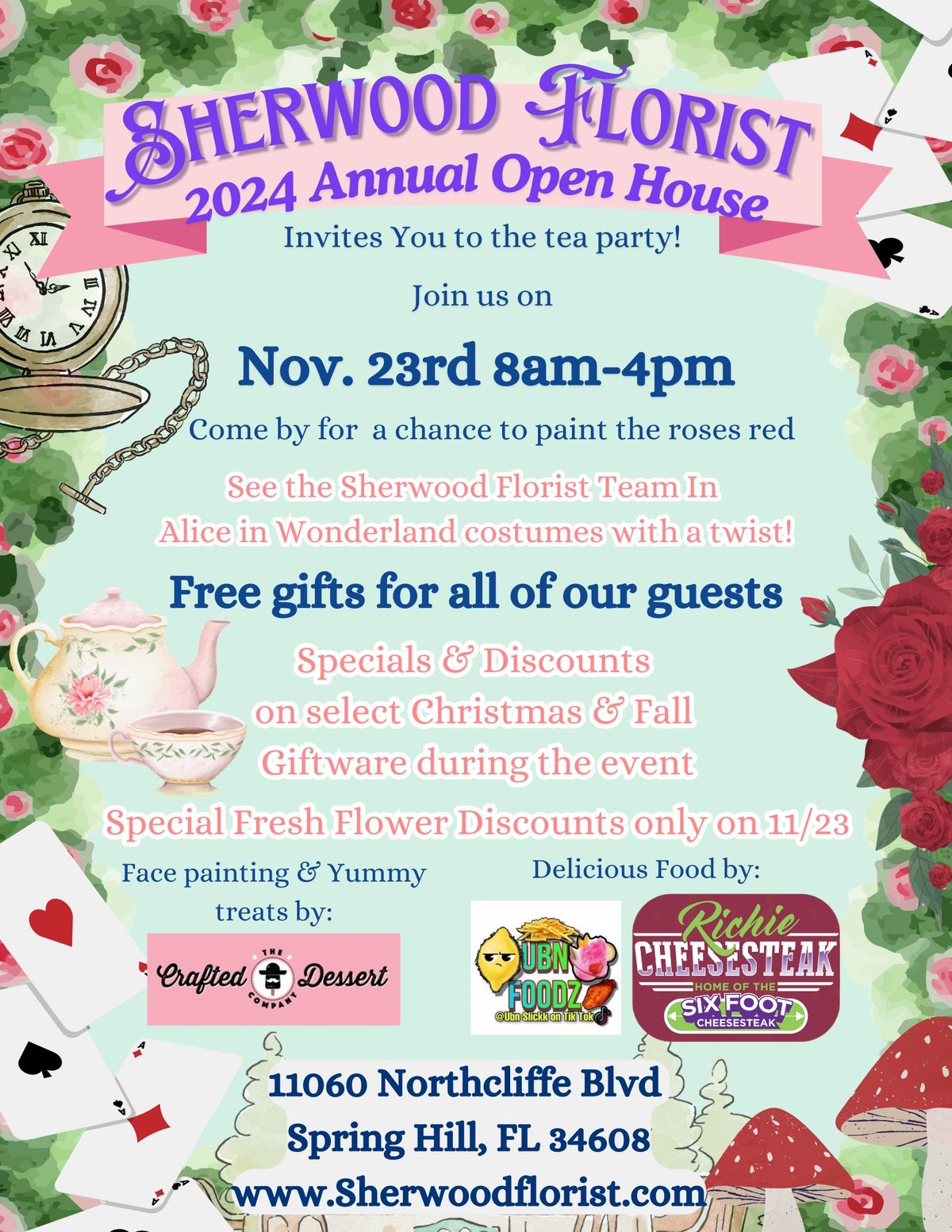 \u201cSherwood in Wonderland\u201d Annual Christmas Open House