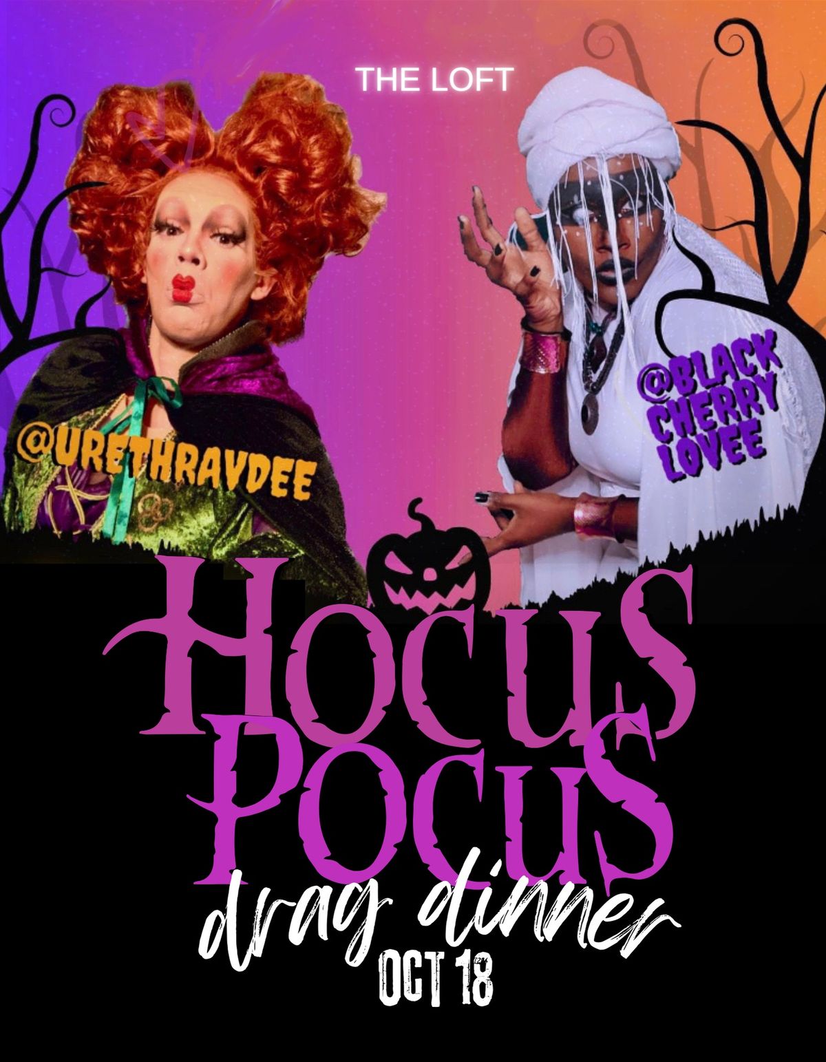 Hocus Pocus Drag Dinner