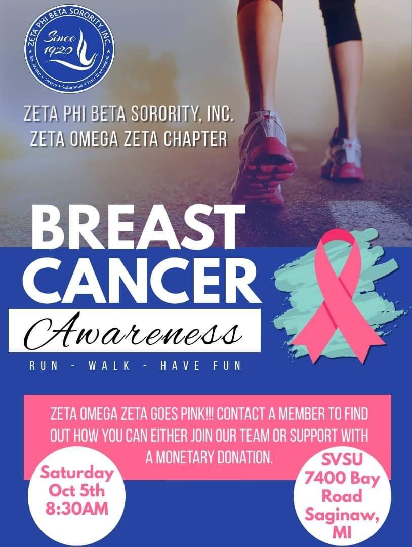 Making Strides Against Breast Cancer-Zeta Omega Zeta