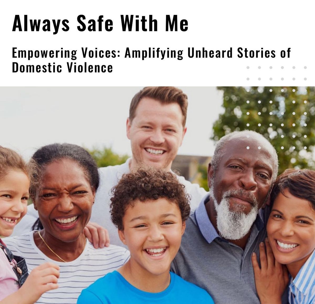 Empowering Voices: Amplifying Unheard Stories of Domestic Violence