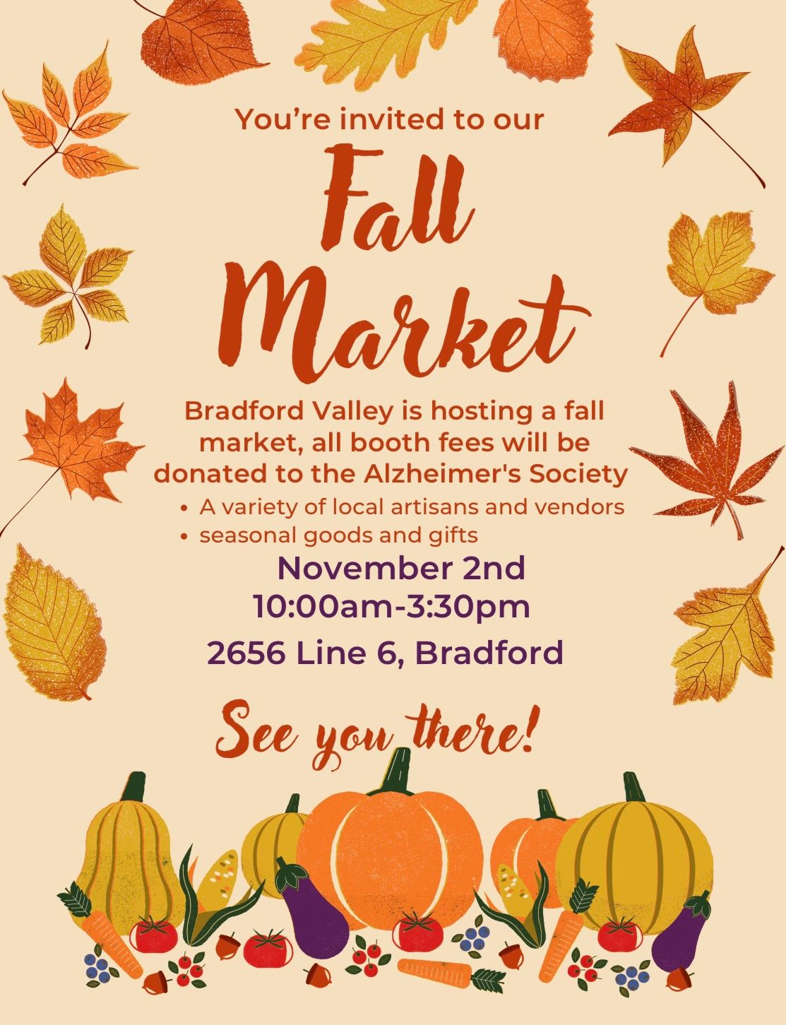 Bradford Valley Fall Market