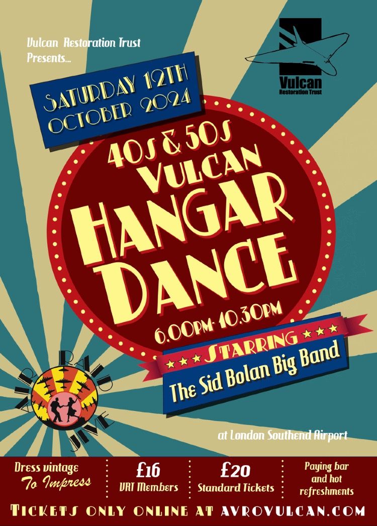 1940\u2019s & 50\u2019s Hangar Dance at the Vulcan 