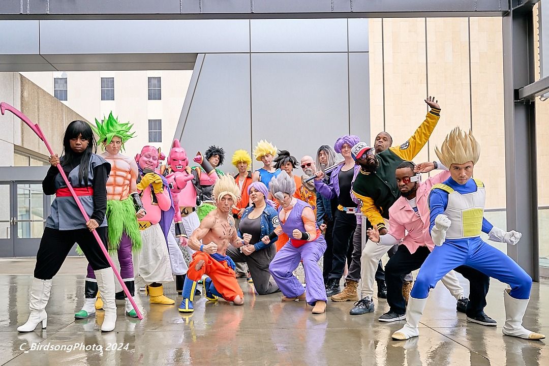 SacAnime Winter 2025 DBZ Cosplay Gathering