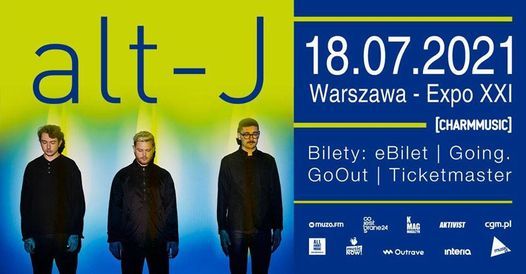 Zmiana daty! Alt-J - Warszawa, EXPO XXI