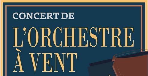 Concert de l'orchestre \u00e0 vent