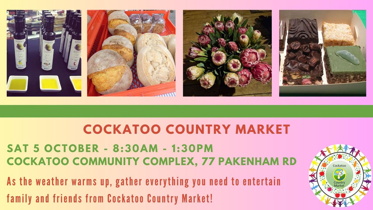 Cockatoo Country Market - Time for Entertaining!