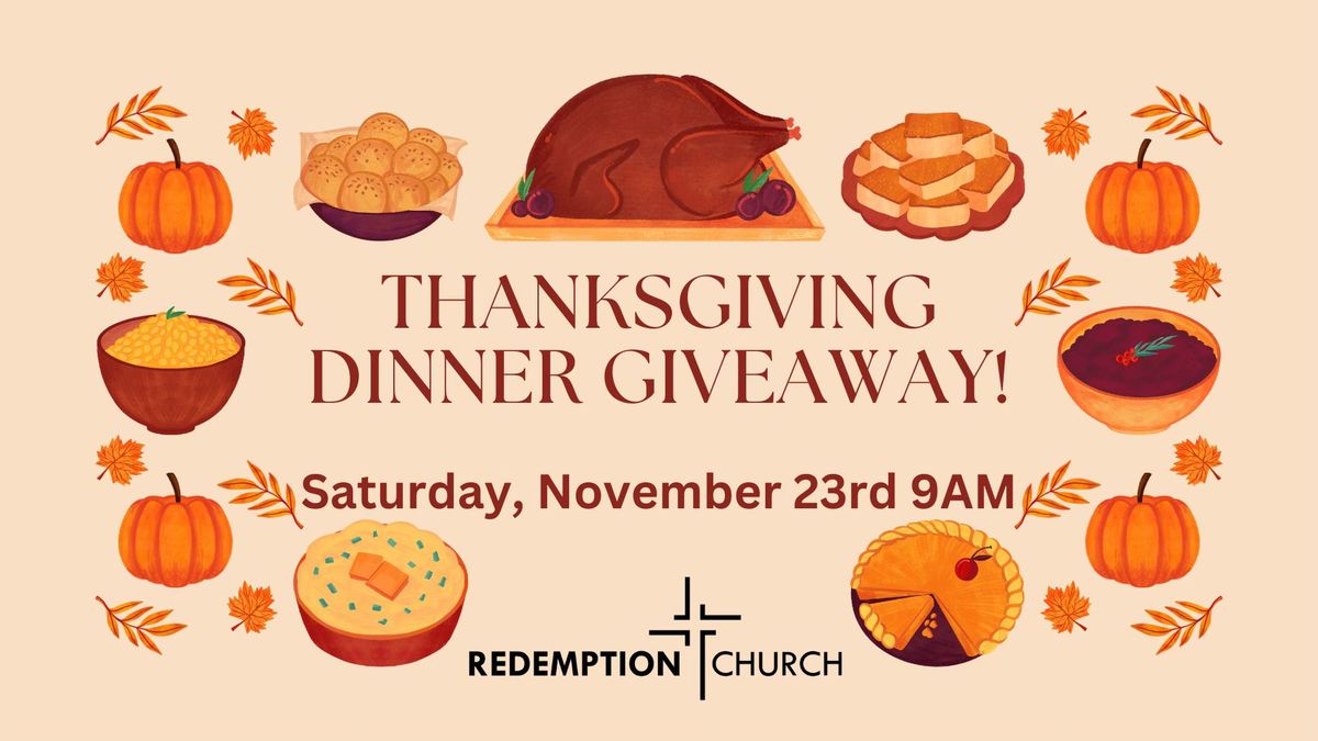 Thanksgiving Dinner Giveaway!