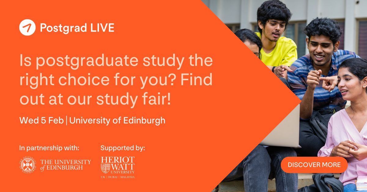 Postgrad LIVE Edinburgh