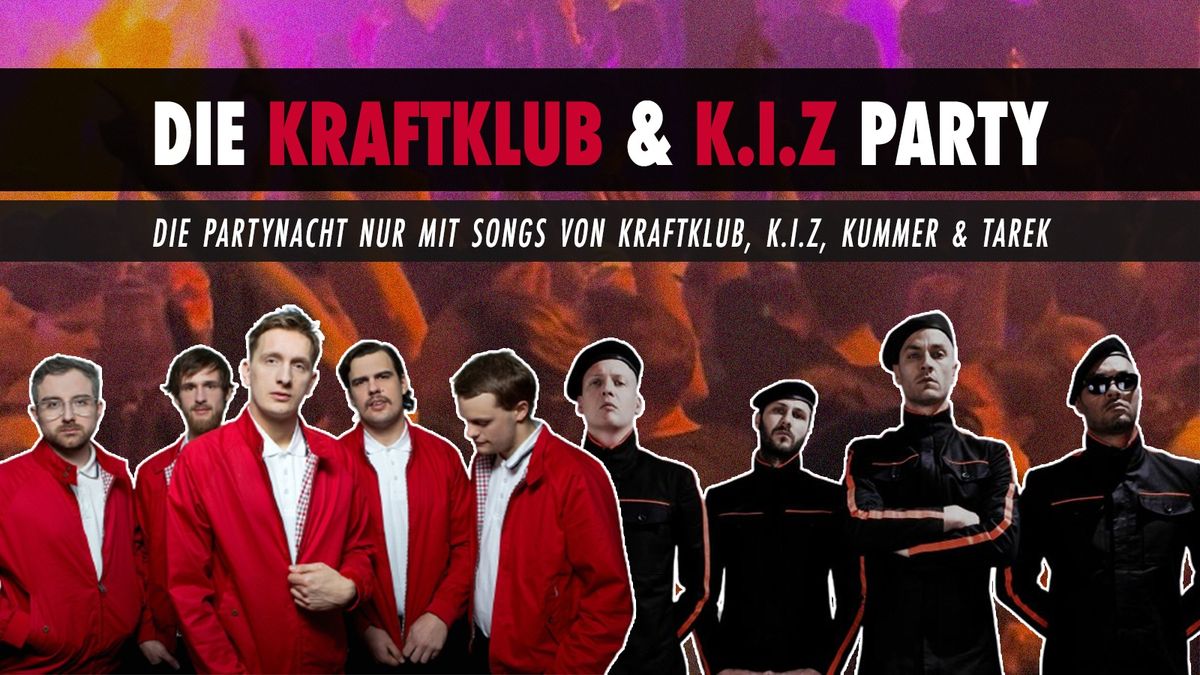 Kraftklub & K.I.Z - Party \u2022 Fr, 25.10.24 \u2022 Kulturzentrum Faust Hannover