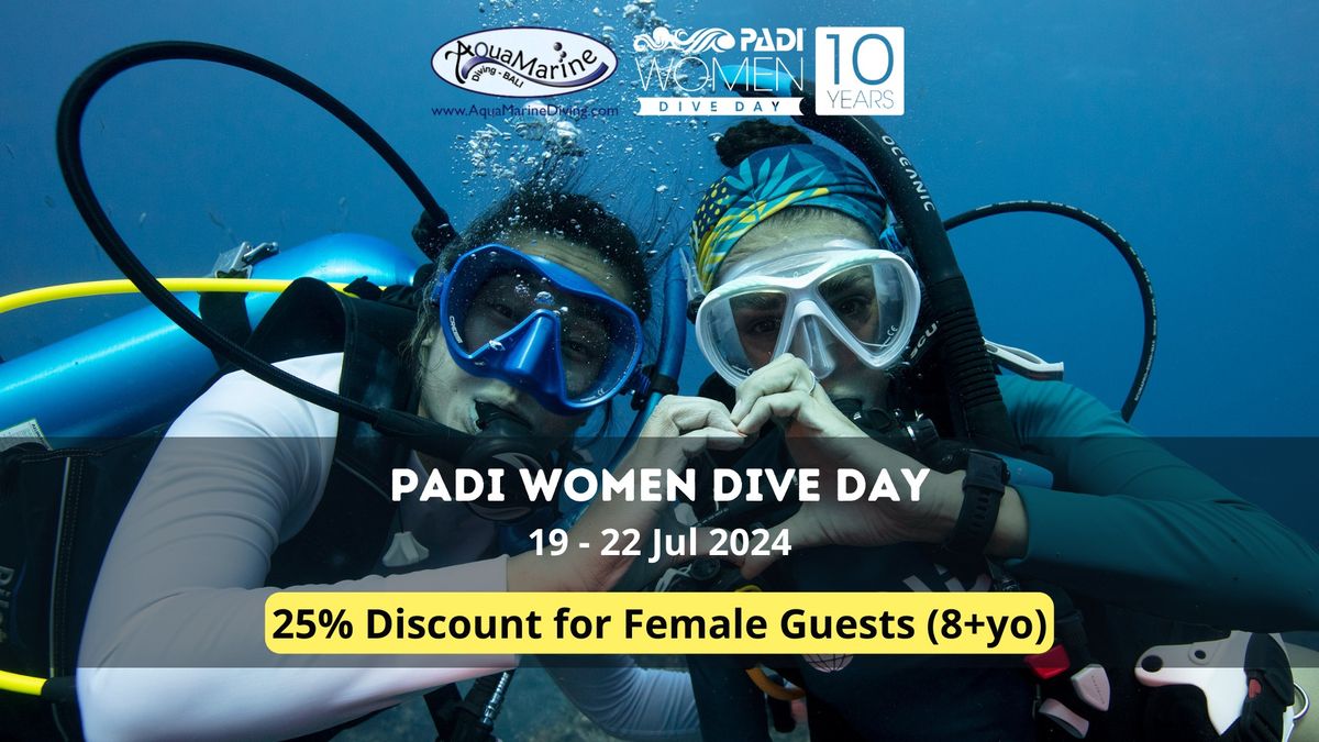 PADI Women Dive Day 10th Anniversary