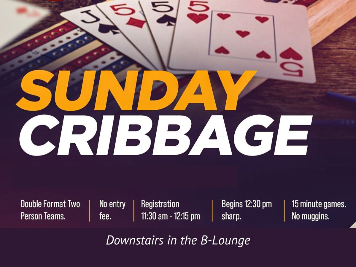 Cribbage Every Sunday at The Barley