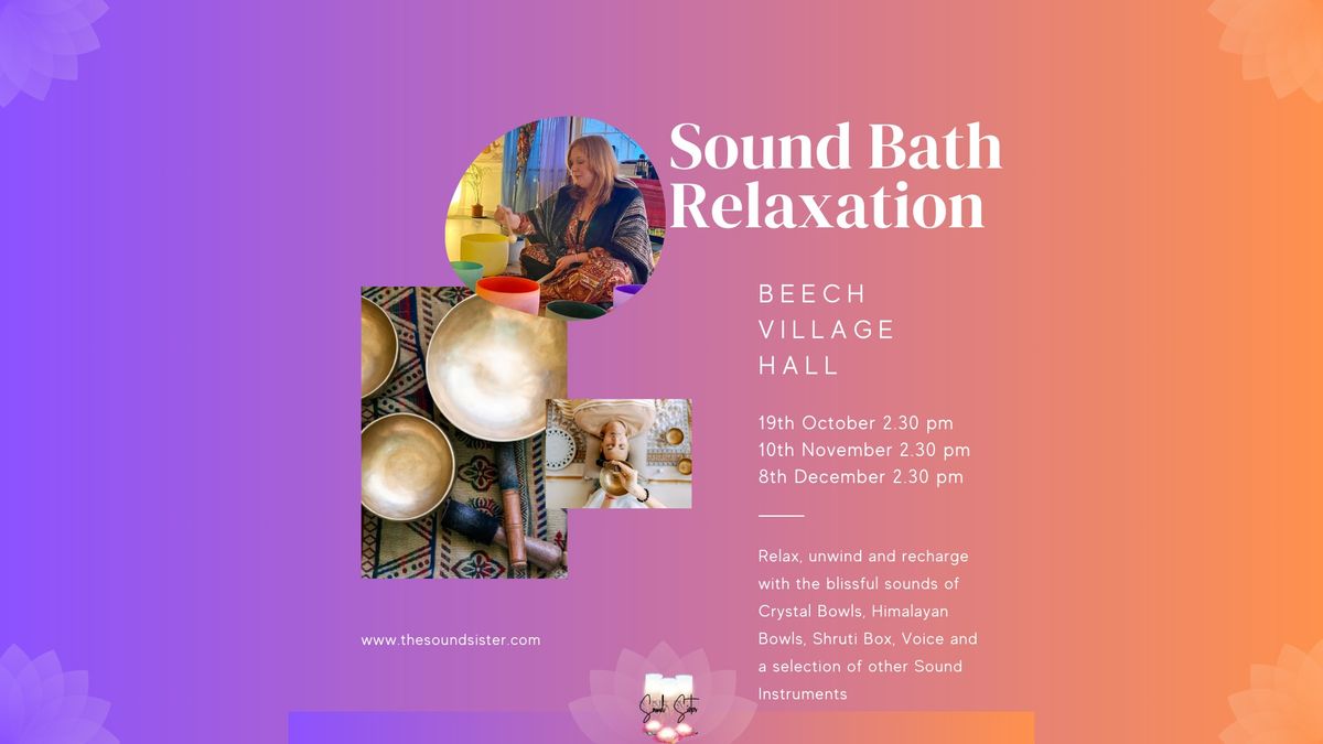 Sound Bath Relaxation Alton