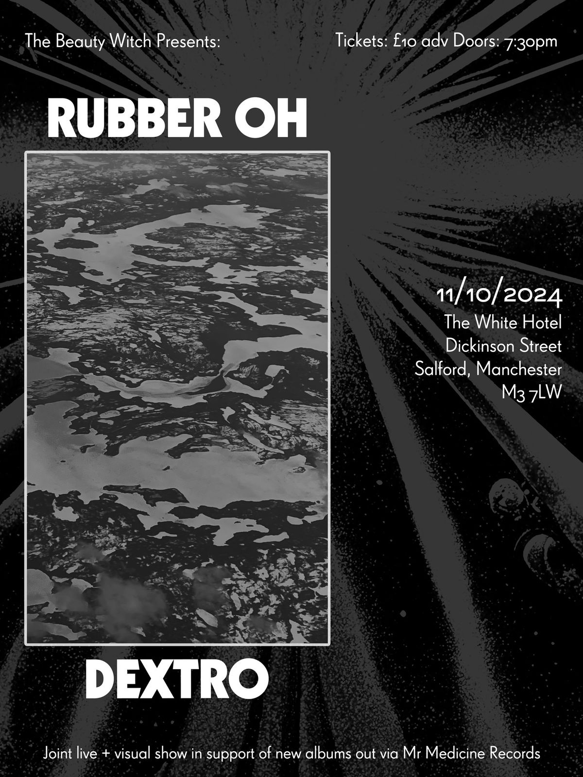 Rubber Oh \/ Dextro - White Hotel - 11th October 