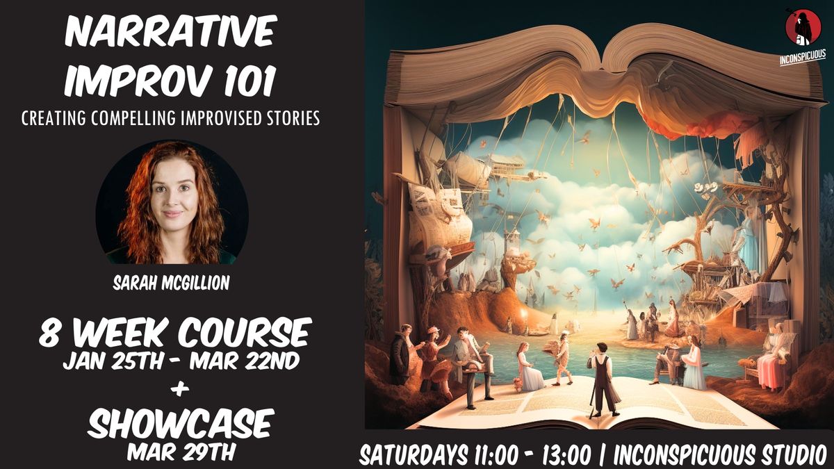 Narrative Improv 101 - 8 Week Course