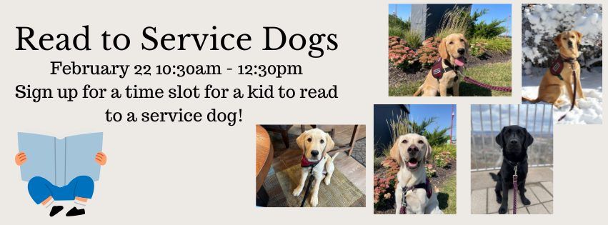 Read to a Service Dog with PawPADS! (Sign-Up Required)