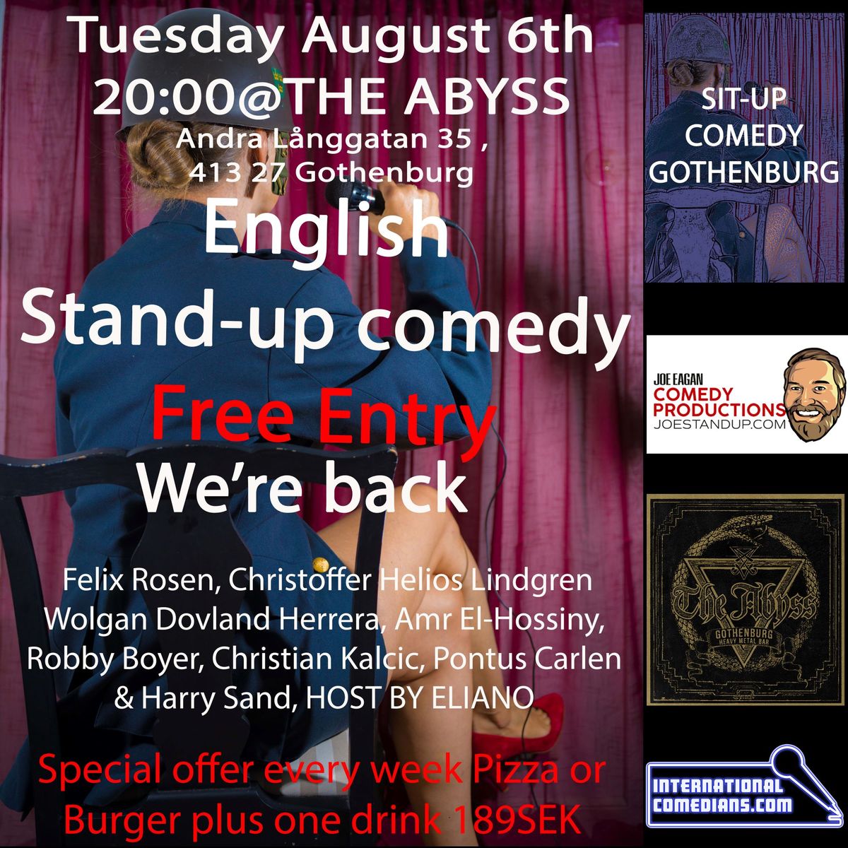 Stand-up in English