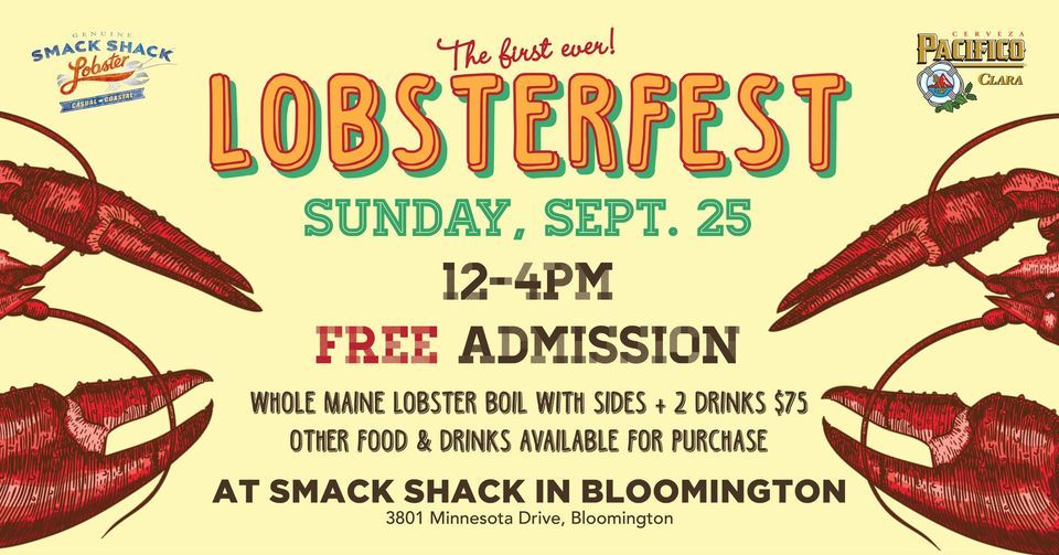 Lobsterfest 2022, Smack Shack Bloomington, 25 September 2022