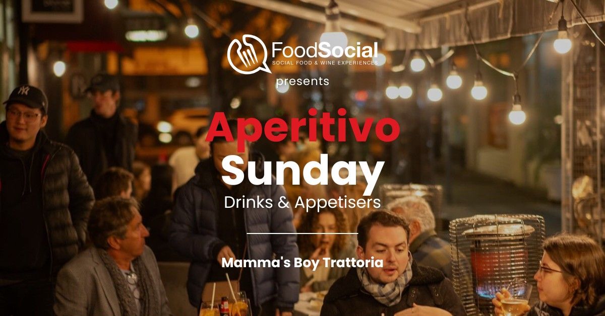 FoodSocial March Aperitivo Sunday 