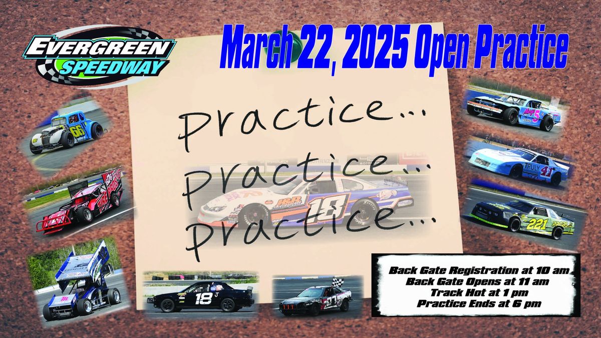 March 22, 2025 Open Practice