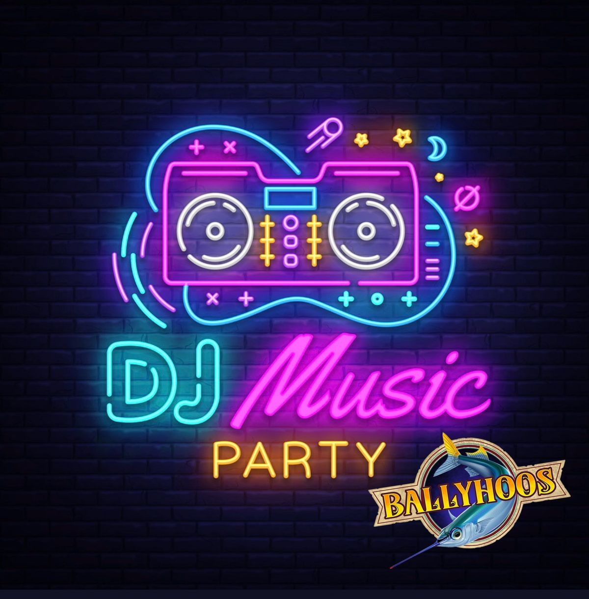 DJ PARTY AT BALLYHOOS: DJ Brandon Ragoza 