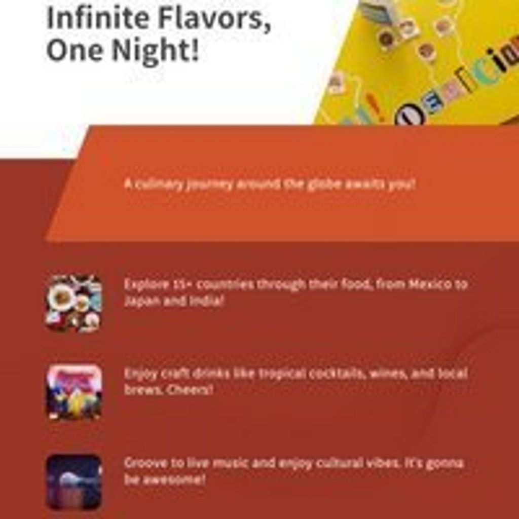 Taste Of The World with comedy