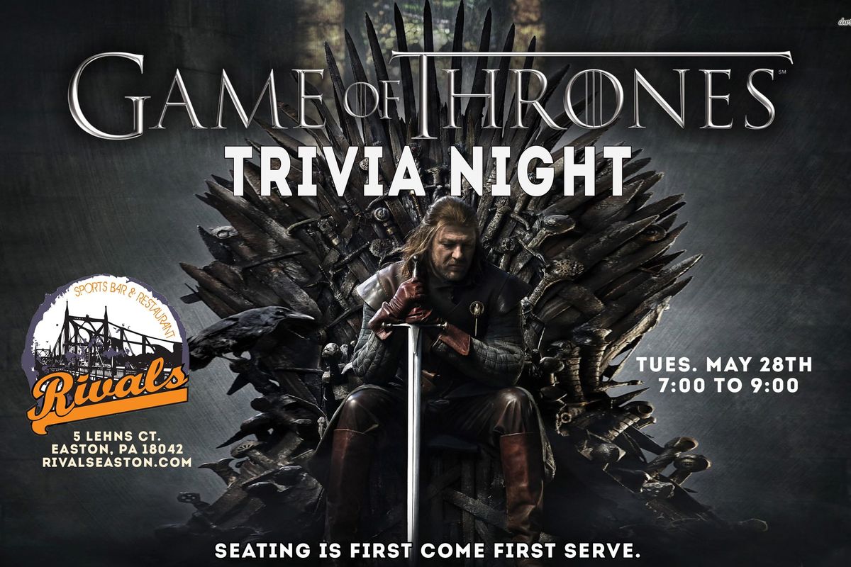 Trivia: Game of Thrones