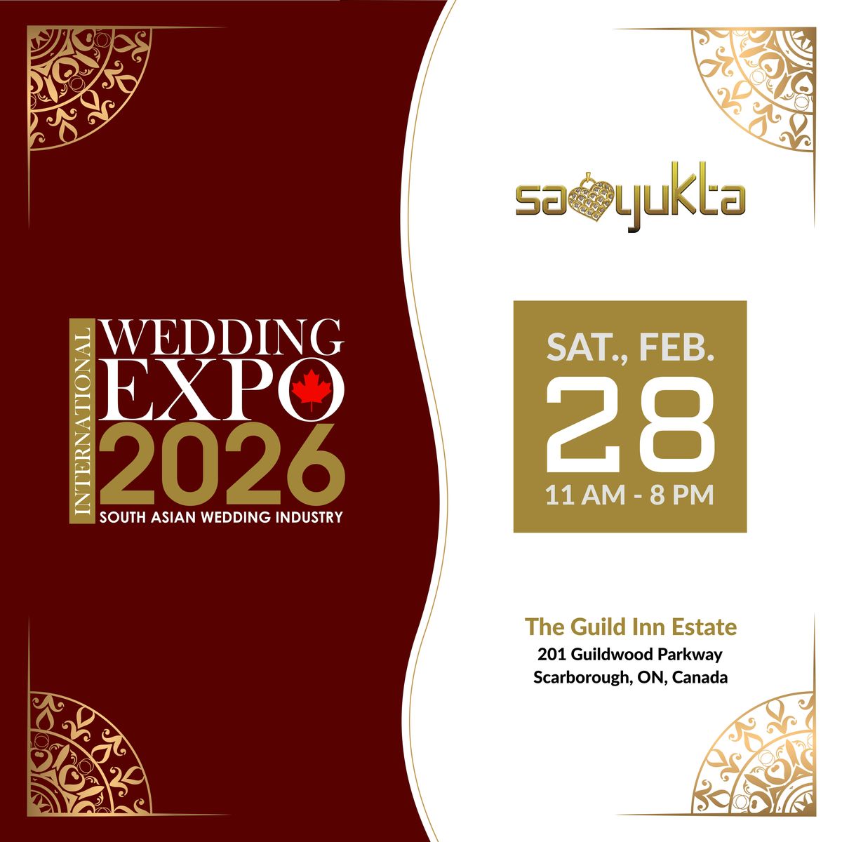 Samyukta Wedding Expo 2026 - Canada