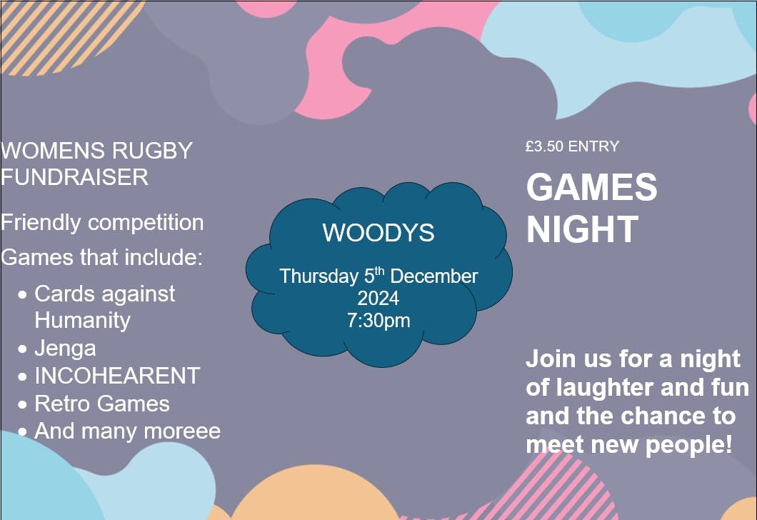 Ultimate Games Night Fundraiser!