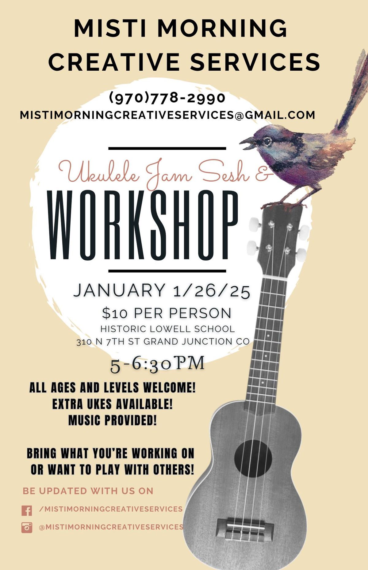 Ukulele Workshop\/Jam Session