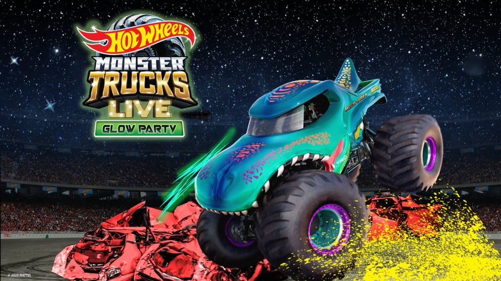 Hot Wheels Monster Trucks Live Glow Party