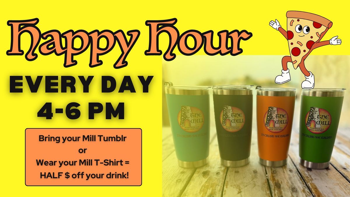 Happy Hour at The Mill